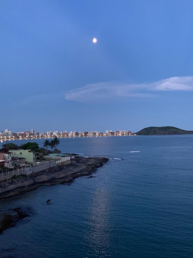 Apartamento Vista Do Mar, Pe Na Areia E Aguas Tranquilas, No Cento De Guarapari Exterior foto