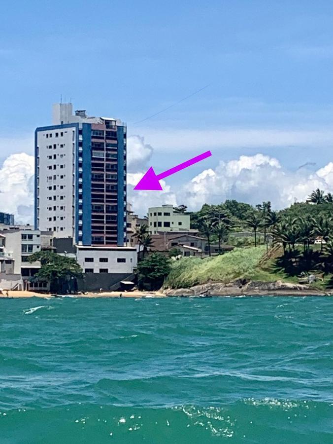 Apartamento Vista Do Mar, Pe Na Areia E Aguas Tranquilas, No Cento De Guarapari Exterior foto